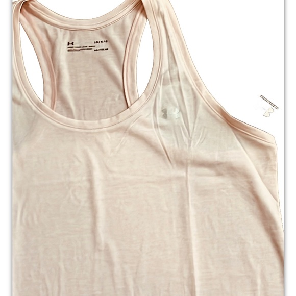 Under Armour Light Peachy-Pink Top Size Large NWT 🌿🆕🌿 - Picture 11 of 11